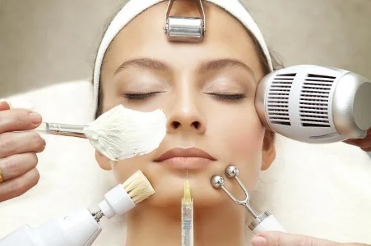 Multiple beauty treatment devices showcasing our advanced technology